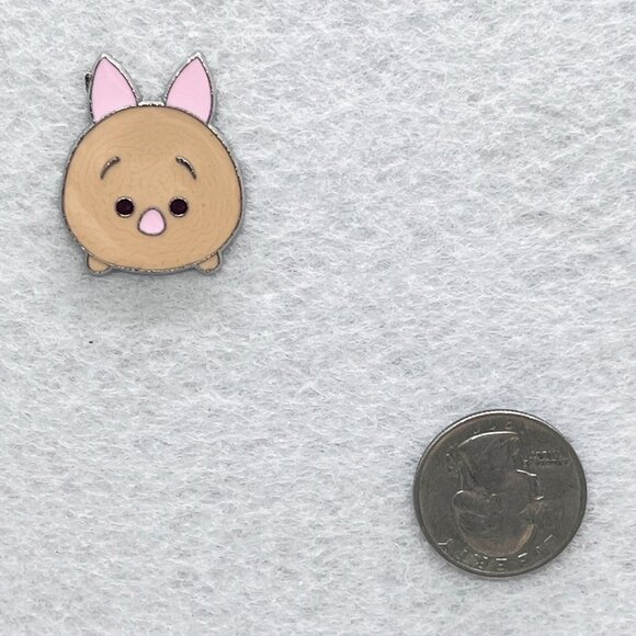 🔮 5/$25 Disney Winnie The Pooh Piglet Tsum Tsum Pin - Picture 2 of 2